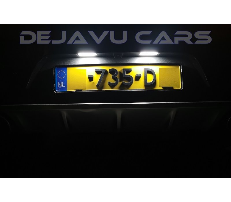 LED License Plate Lights for Porsche