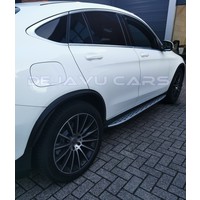 Running boards set for Mercedes Benz GLC Class X253 SUV & C253 Coupe