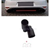 OEM Line ® Black Exhaust tips for Volkswagen Golf 6 GTI & Golf 7 GTI