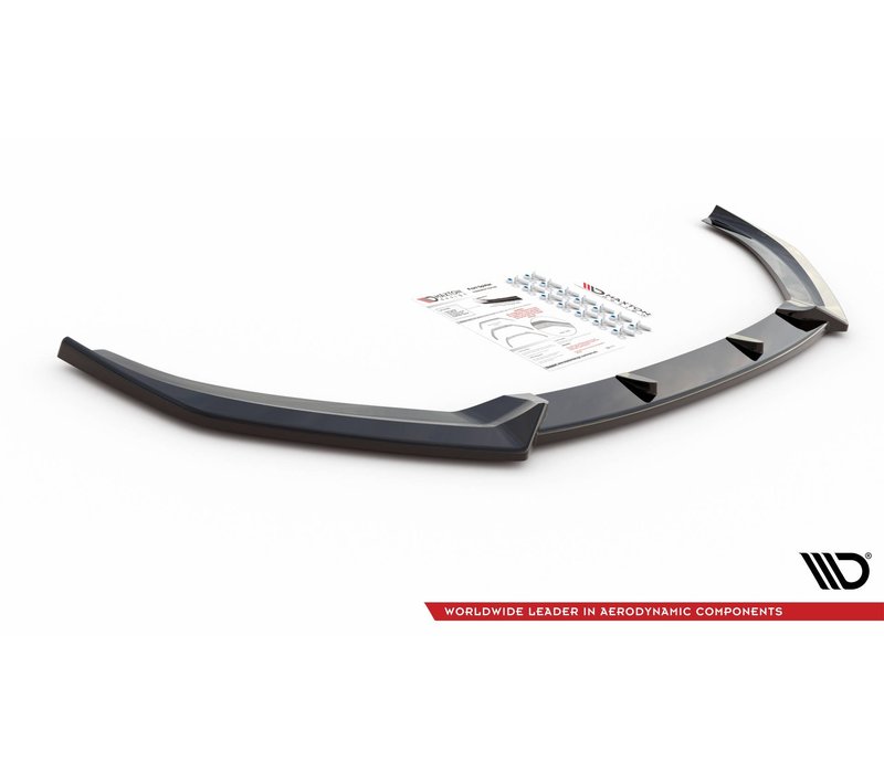 Front splitter V.3 voor Audi S3 8V / A3 8V S line Facelift Sedan