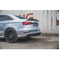 Aggressive Diffuser for Facelift Audi A3 8V S line / S3