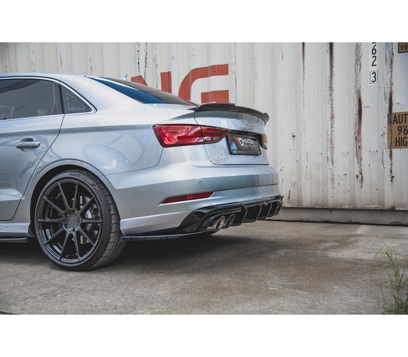 Aggressive Diffuser for Facelift Audi A3 8V S line / S3