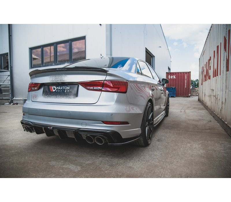 Aggressive Diffuser for Facelift Audi A3 8V S line / S3