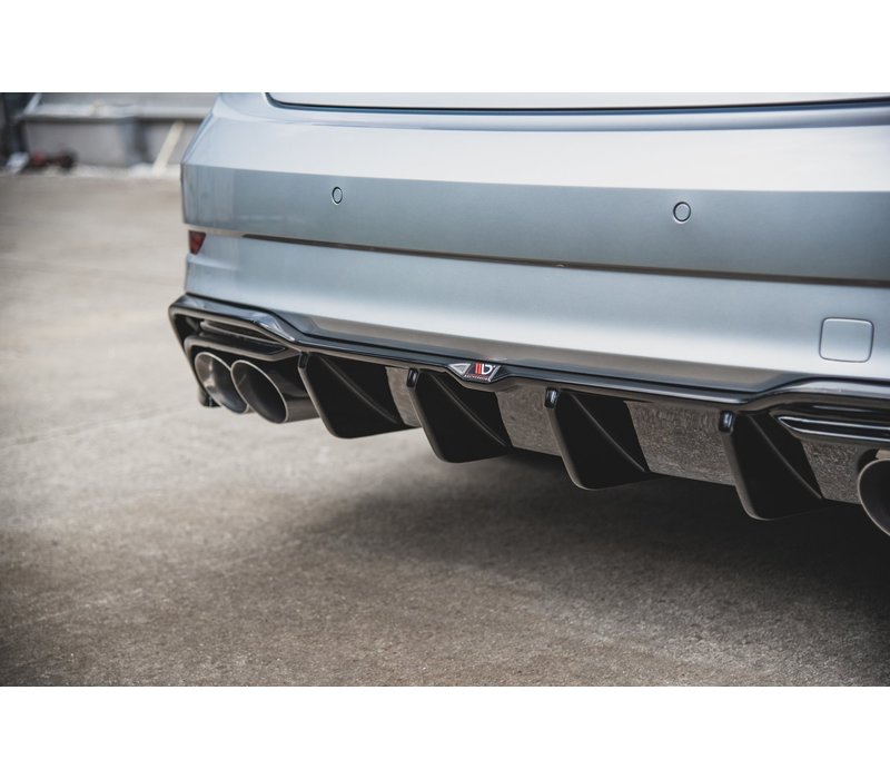 Aggressive Diffuser for Facelift Audi A3 8V S line / S3