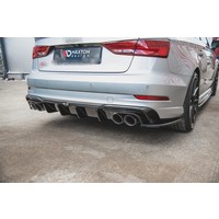 Aggressive Diffuser for Facelift Audi A3 8V S line / S3