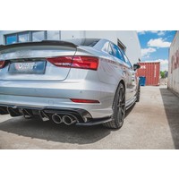 Rear Side splitter for Facelift  Audi A3 8V S line / S3