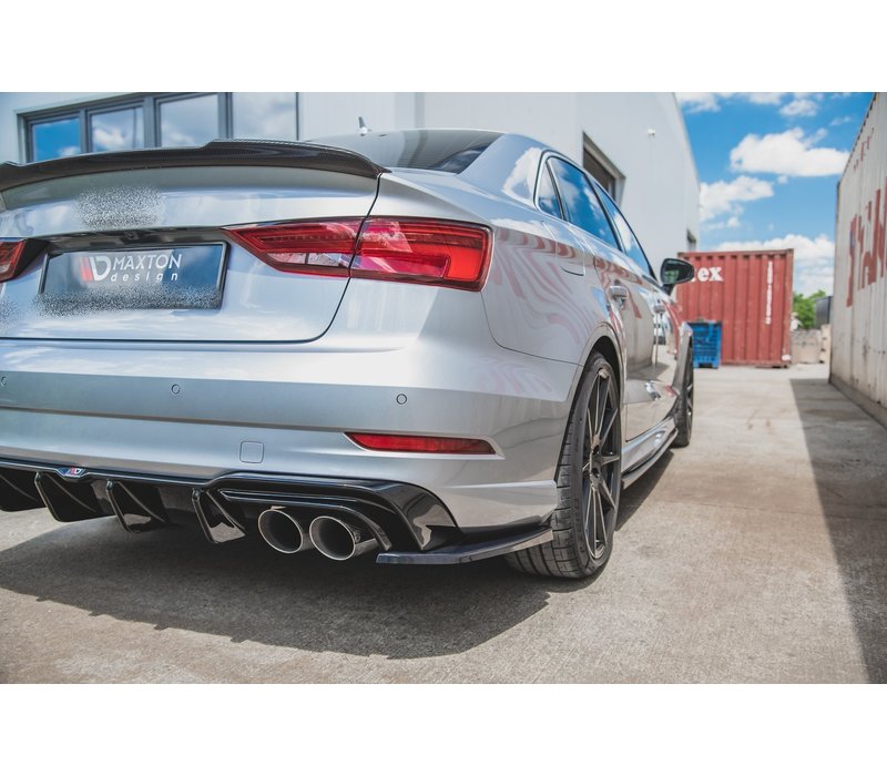 Rear Side splitter for Facelift  Audi A3 8V S line / S3