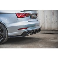 Rear Side splitter voor Facelift Audi A3 8V S line / S3