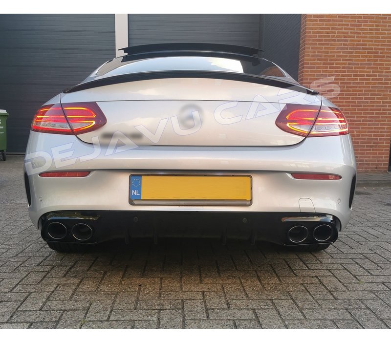 C43 AMG Look Diffuser voor Mercedes Benz C-Klasse C205 / A205