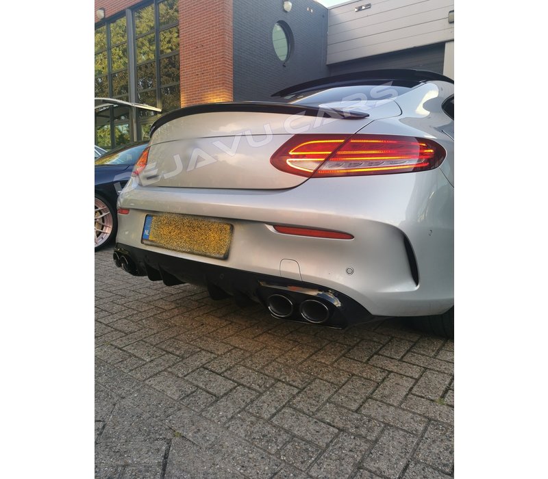 C43 AMG Look Diffuser for Mercedes Benz C Class C205 A205