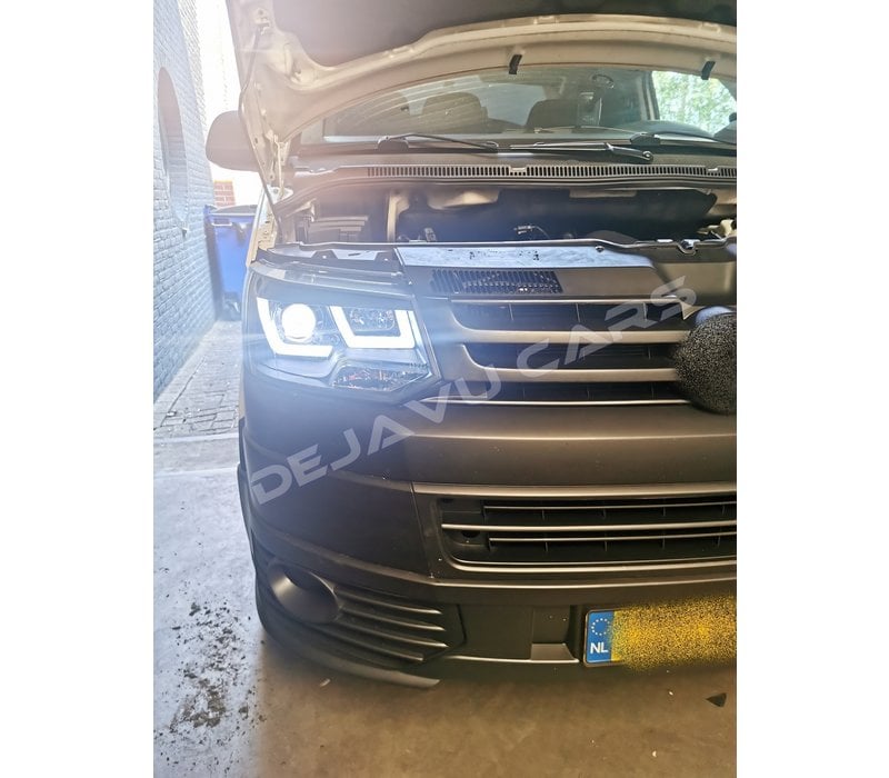 U-LED Xenon Look Headlights for Volkswagen Transporter T5