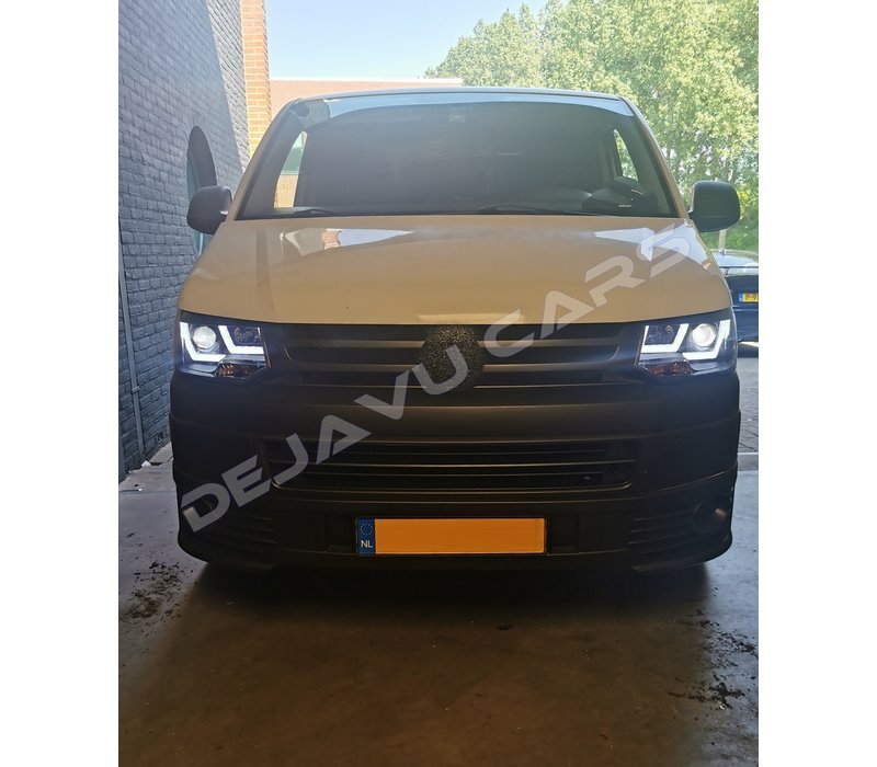U-LED Xenon Look Headlights for Volkswagen Transporter T5