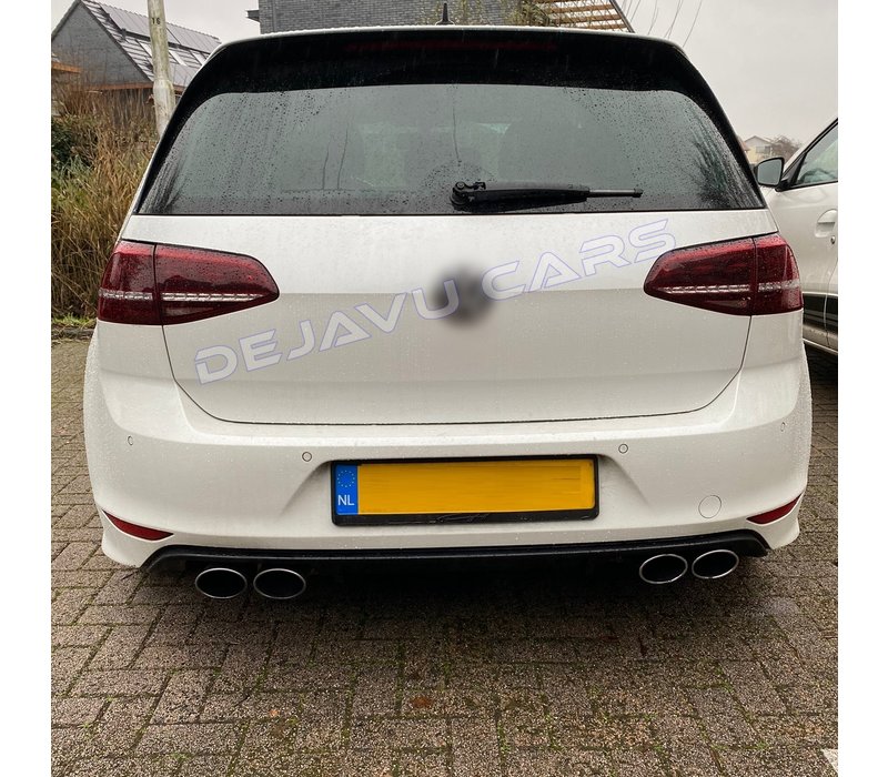 R Look Auspuff Endrohre Satz für Volkswagen Golf 7