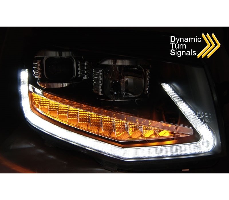 Xenon Look Dynamic LED  Headlights for Volkswagen Transporter T6