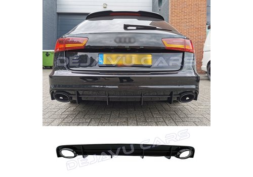 OEM Line ® RS6 Look Diffuser for Audi A6 C7.5 Facelift S line / S6
