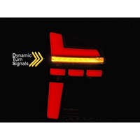 T6.1 Look Dynamic LED Tail Lights for Volkswagen Transporter T6 (2-rear doors)