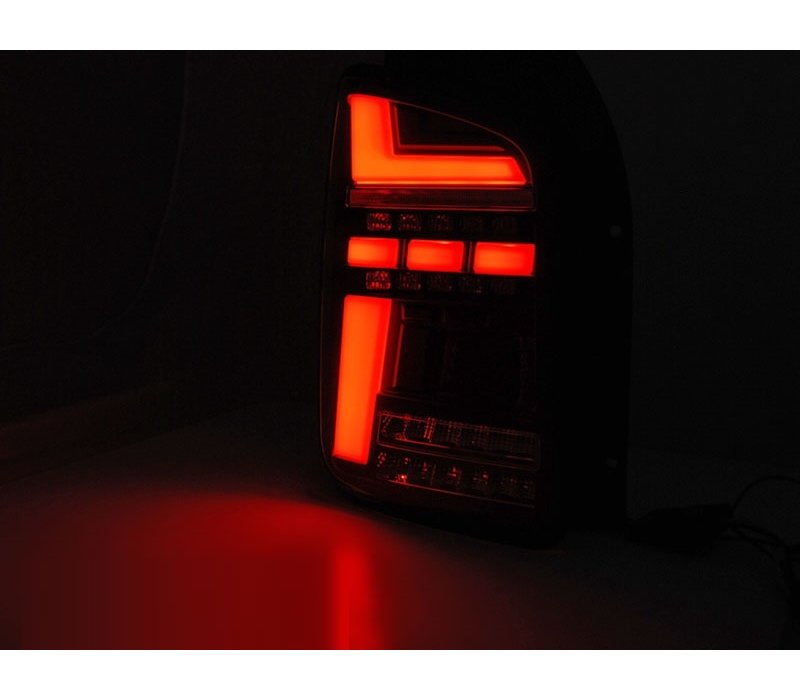 T6.1 Look Dynamic LED Tail Lights for Volkswagen Transporter T6 (2-rear doors)