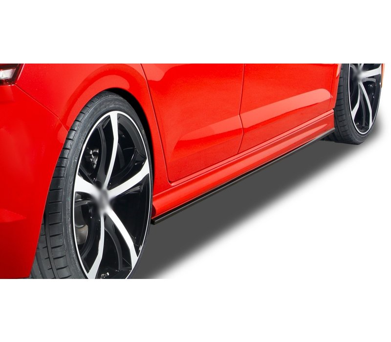 RS Look Side Skirts für Audi Audi A1 8X Sportback