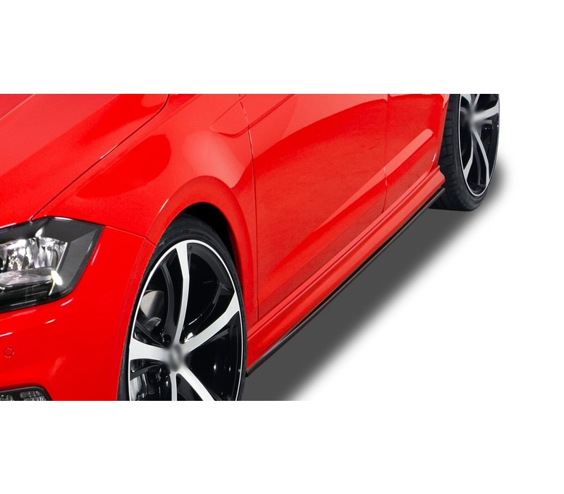 RS Look Side Skirts voor Audi A1 8X Sportback