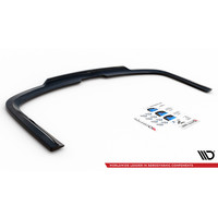 Central Rear Splitter voor Volkswagen Caddy MK3 Facelift 2010 - 2015