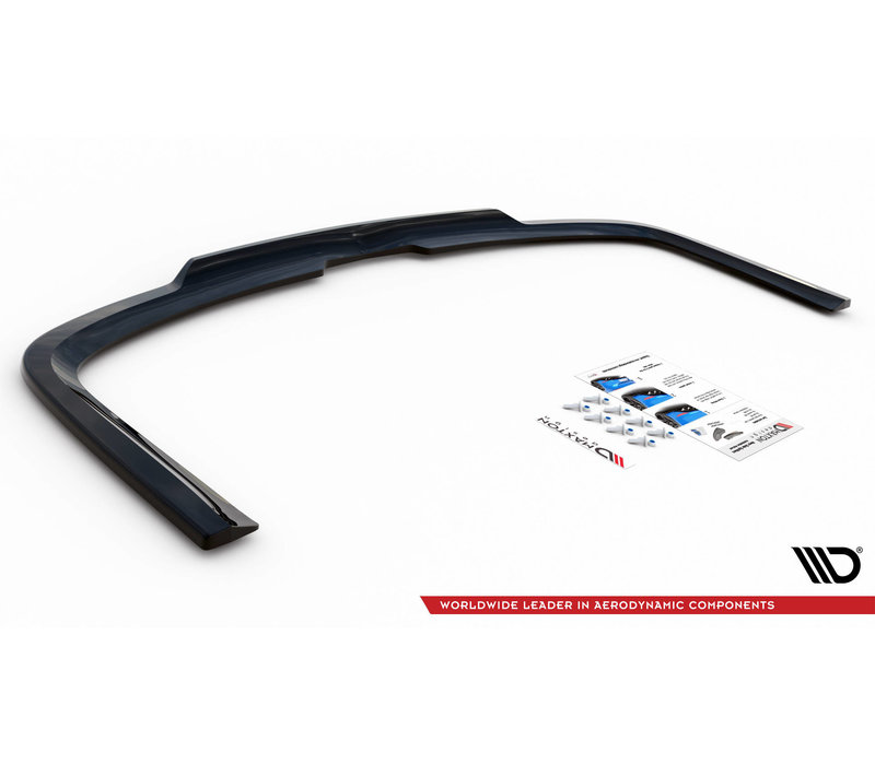 Central Rear Splitter für Volkswagen Caddy MK3 Facelift 2010 - 2015 (Long)