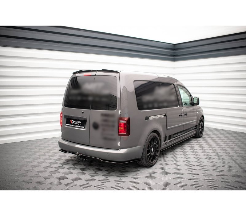 Central Rear Splitter for Volkswagen Caddy MK3 Facelift 2010 - 2015