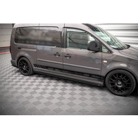 Seitenschweller Diffusor für Volkswagen Caddy Long MK3 Facelift 2010 - 2015