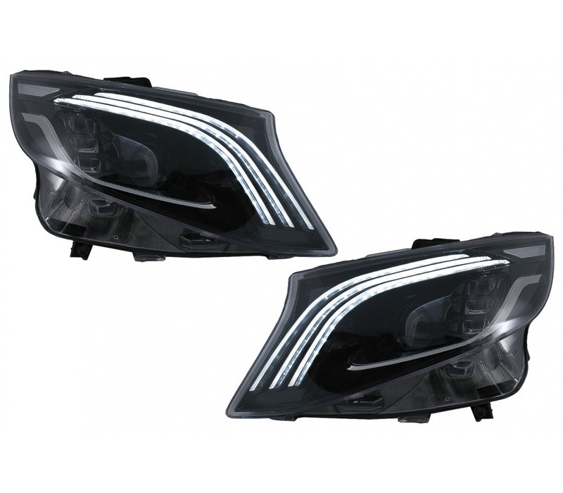 Full LED Headlights for Mercedes Benz V-Class W447 / Vito