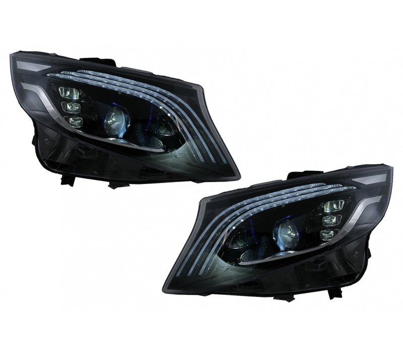 Full LED Headlights for Mercedes Benz V-Class W447 / Vito