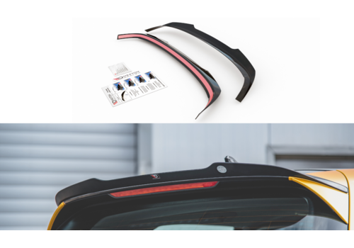 Maxton Design Dakspoiler Extension V.2 voor Volkswagen Golf 8 / R line