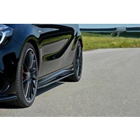 Side skirts Diffuser voor Mercedes Benz CLA Klasse C117 X117 AMG Line / CLA 45 AMG & A Klasse W176 AMG Line / A45 AMG