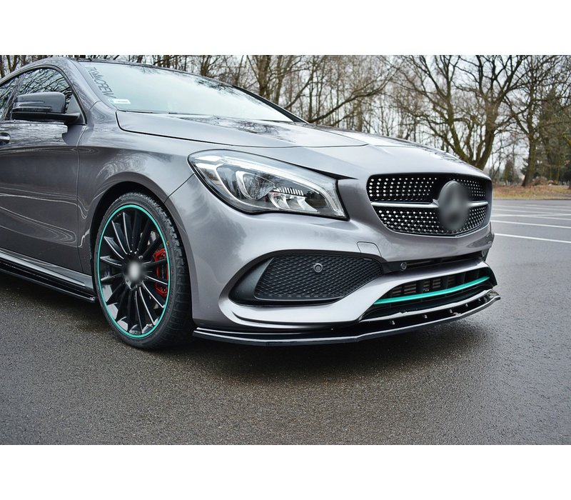 Front splitter voor Mercedes Benz CLA C117 Facelift AMG Line