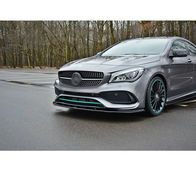Front splitter voor Mercedes Benz CLA C117 Facelift AMG Line