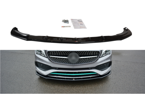 Maxton Design Front splitter V.1 for Mercedes Benz CLA Class C117 Facelift AMG Line