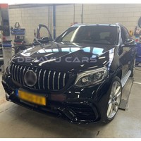 Facelift GLC 63 AMG Look vordere Stoßstange für Mercedes Benz GLC-Klasse C253 Coupe / X253 SUV