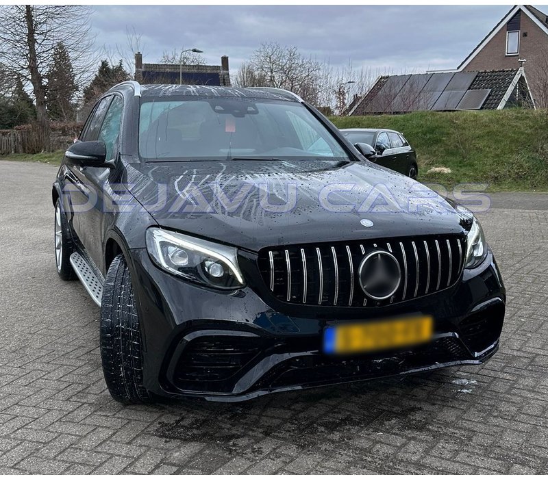 Facelift GLC 63 AMG Look vordere Stoßstange für Mercedes Benz GLC-Klasse C253 Coupe / X253 SUV