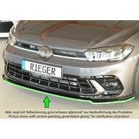 Front Splitter for Volkswagen Polo 6 (AW) GTI /  R line Facelift