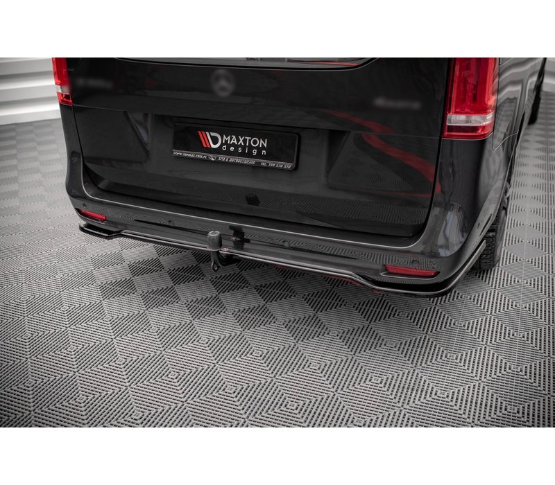 Central Rear splitter for Mercedes Benz V-Class W447 Facelift AMG Line