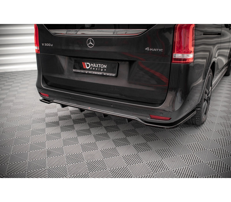 Central Rear splitter voor Mercedes Benz V-Klasse W447 Facelift AMG Line