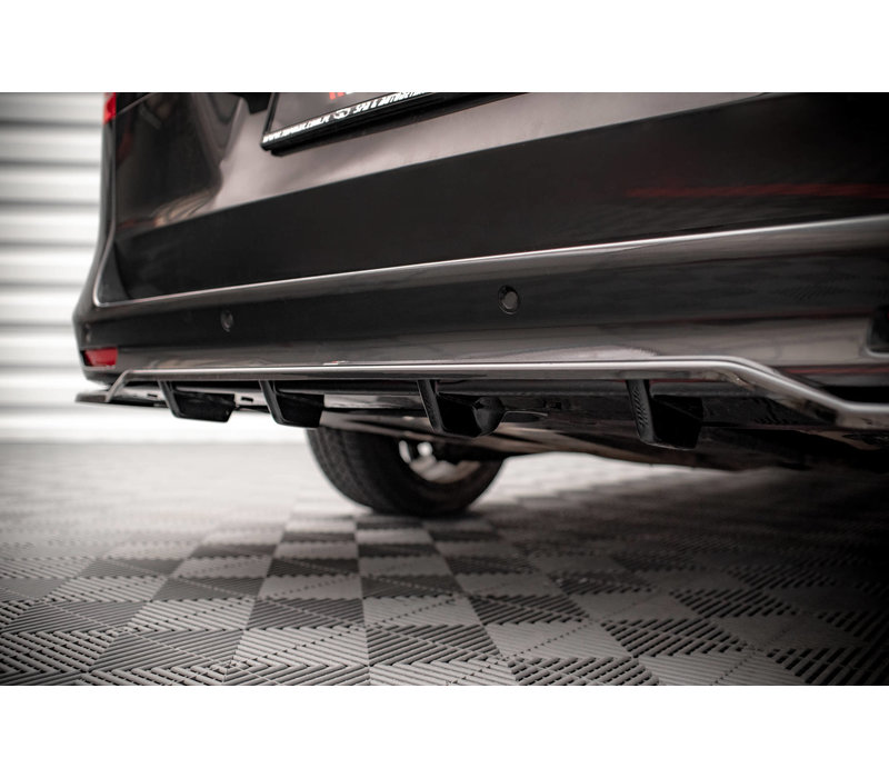 Central Rear splitter for Mercedes Benz V-Class W447 Facelift AMG Line