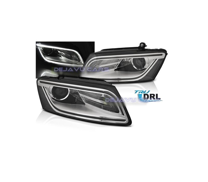 Bi Xenon Look LED Headlights for Audi Q5 8R Facelift