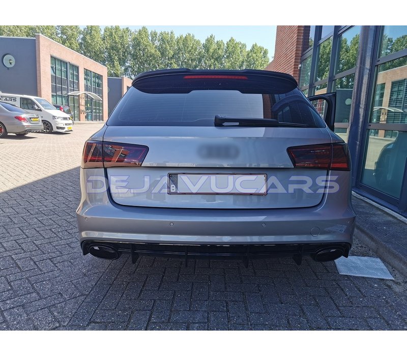 RS6 Look Diffusor für Audi A6 C7.5 Facelift S line / S6