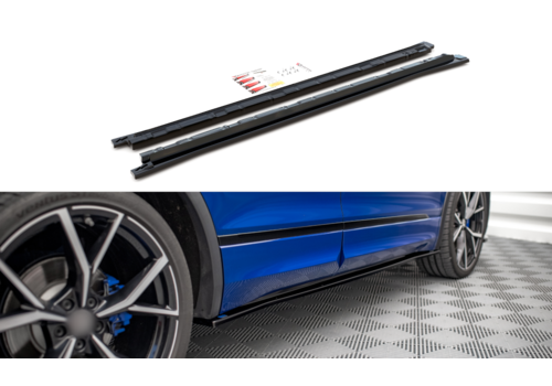 Maxton Design Side Skirts Diffuser for Volkswagen Tiguan MK2 Facelift R / R line