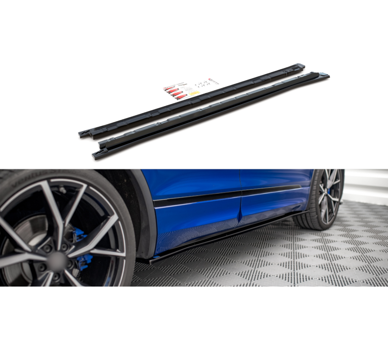 Side Skirts Diffuser for Volkswagen Tiguan MK2 Facelift R / R line