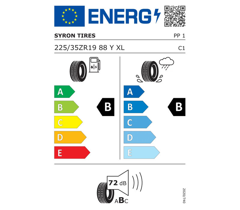 Syron Reifen Premium Performance 225/35 ZR19''  88 Y