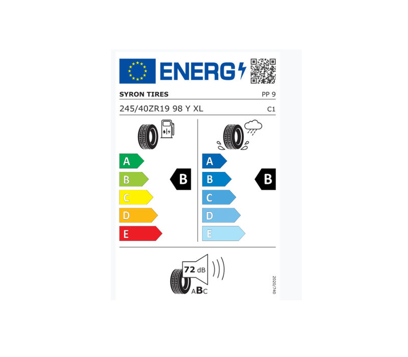 Syron Reifen Premium Performance 245/40 ZR19''  98 Y XL