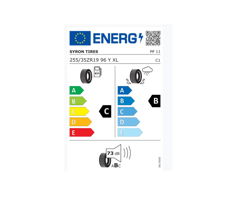 Syron Banden Premium Performance 255/35 ZR19''  96 Y XL