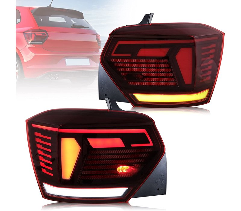 Dynamic Full LED Tail Lights for Volkswagen Polo 2G AW