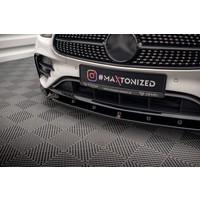 Front splitter V.2 voor Mercedes Benz E Klasse W213 Facelift AMG Line Sedan / Estate