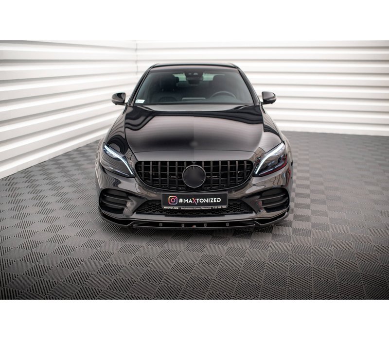 Front Splitter V.2 for Mercedes Benz C-Klasse W205 Facelift AMG Line / C43 AMG